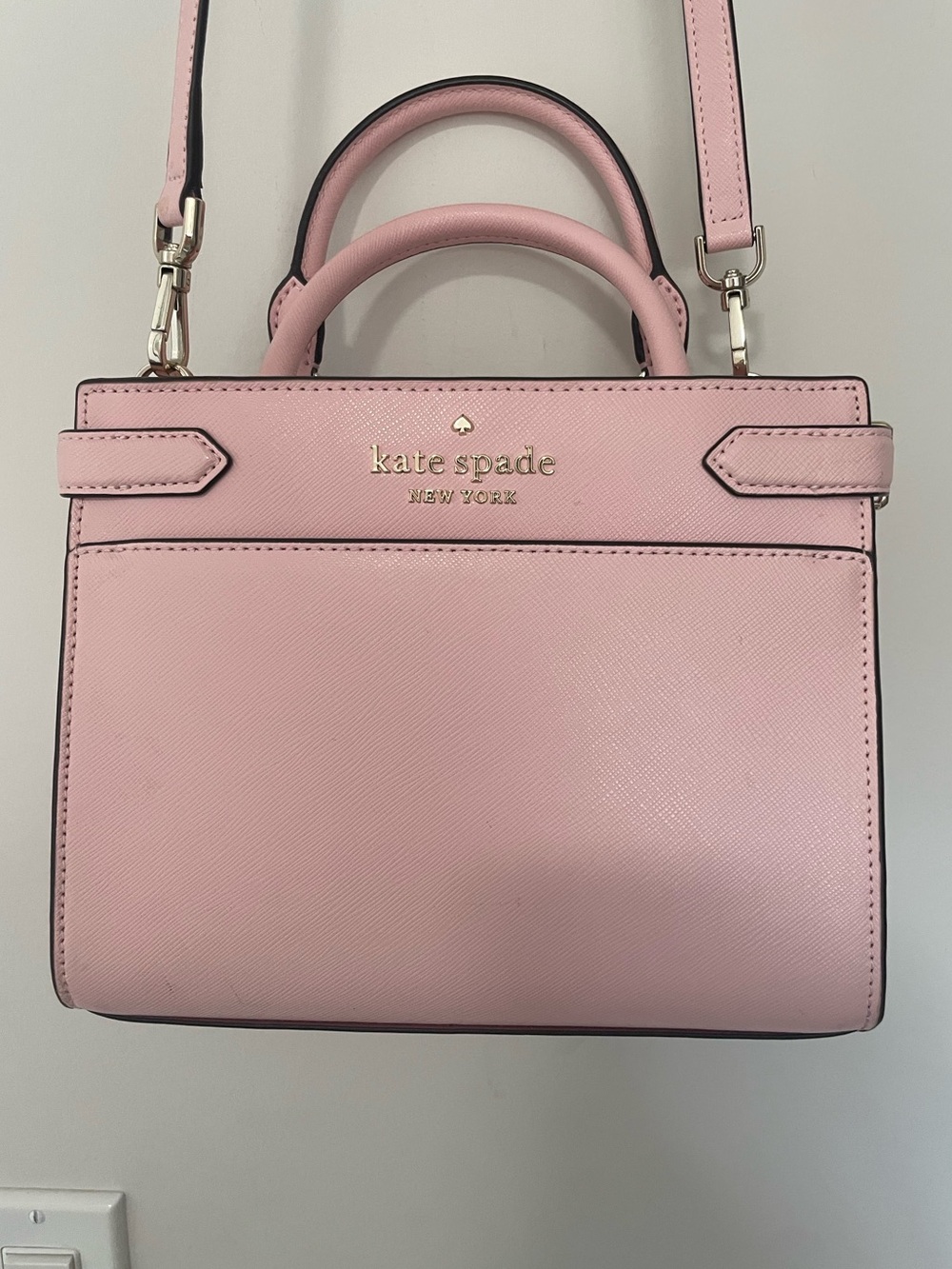Kate Spade Staci Satchel in Pink